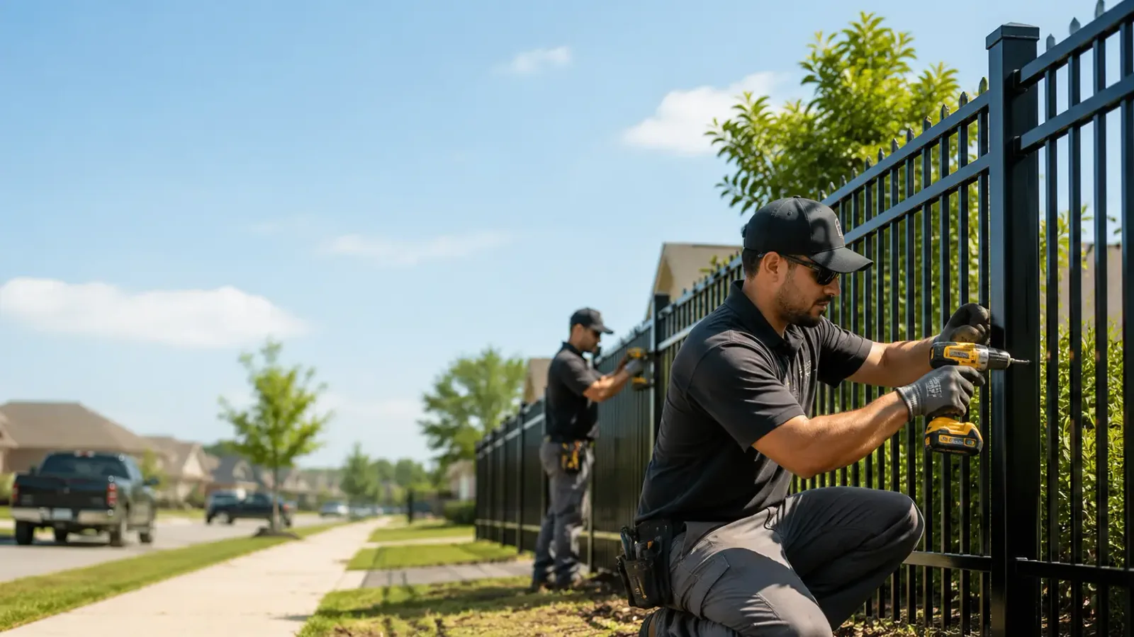 Metal Fence Installation in Freer, TX